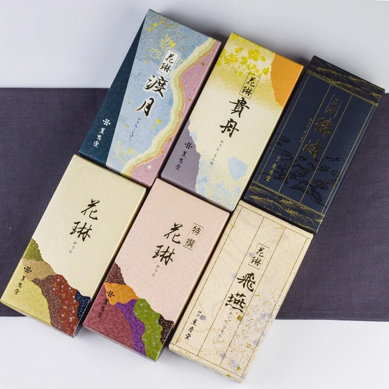 Home Fragrance Vanilla Cashmere - 80g Japanese Natural Agarwood Incense Enshrined