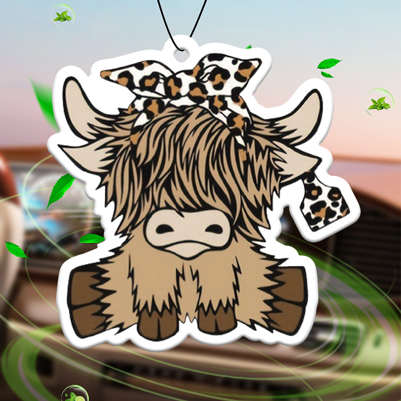 Home Fragrance Types - Cartoon Highland Cow Hilton (Hotel Scent)