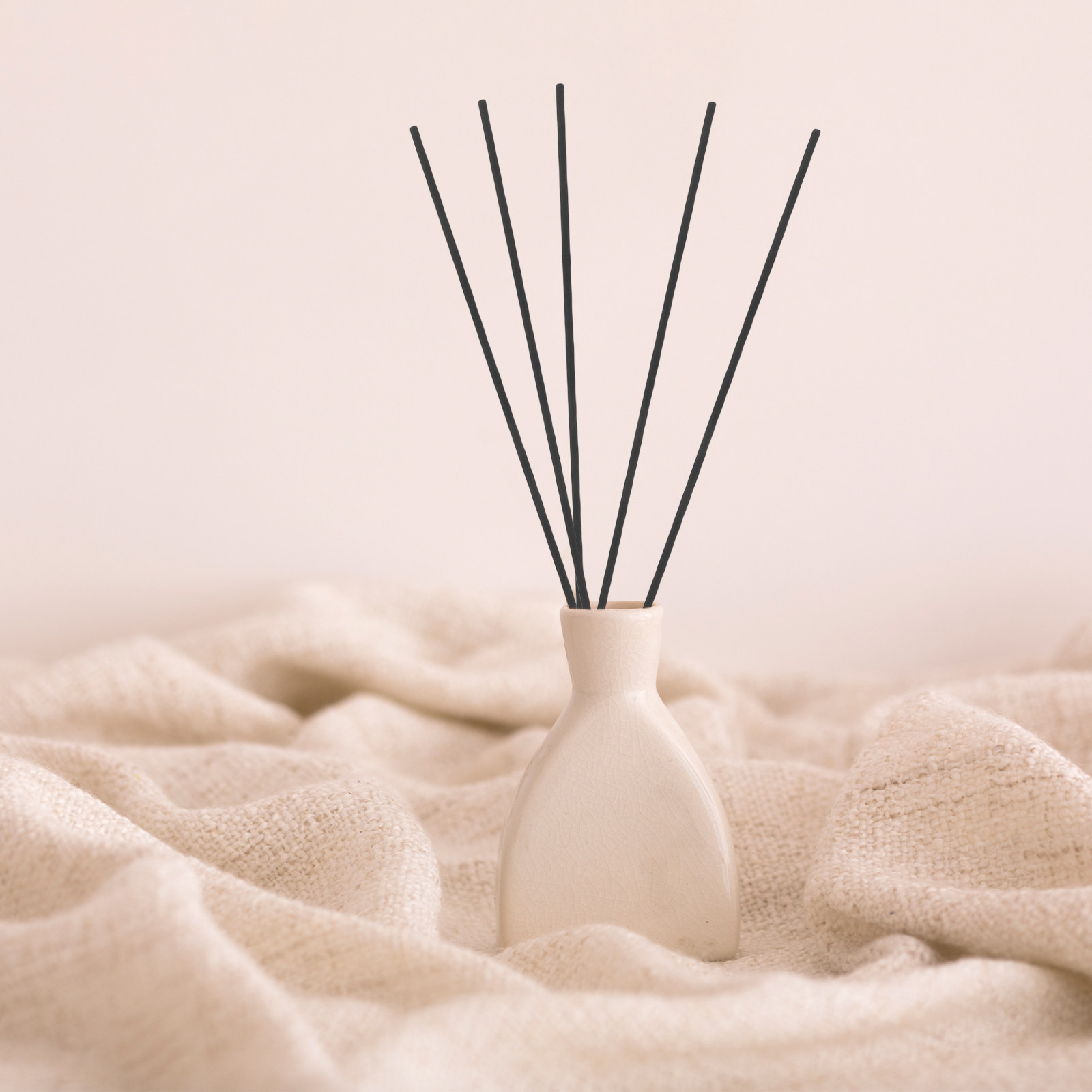 Home Fragrance With Essential Oils - 100Pcs Fibre Reed Diffuser Sticks Black