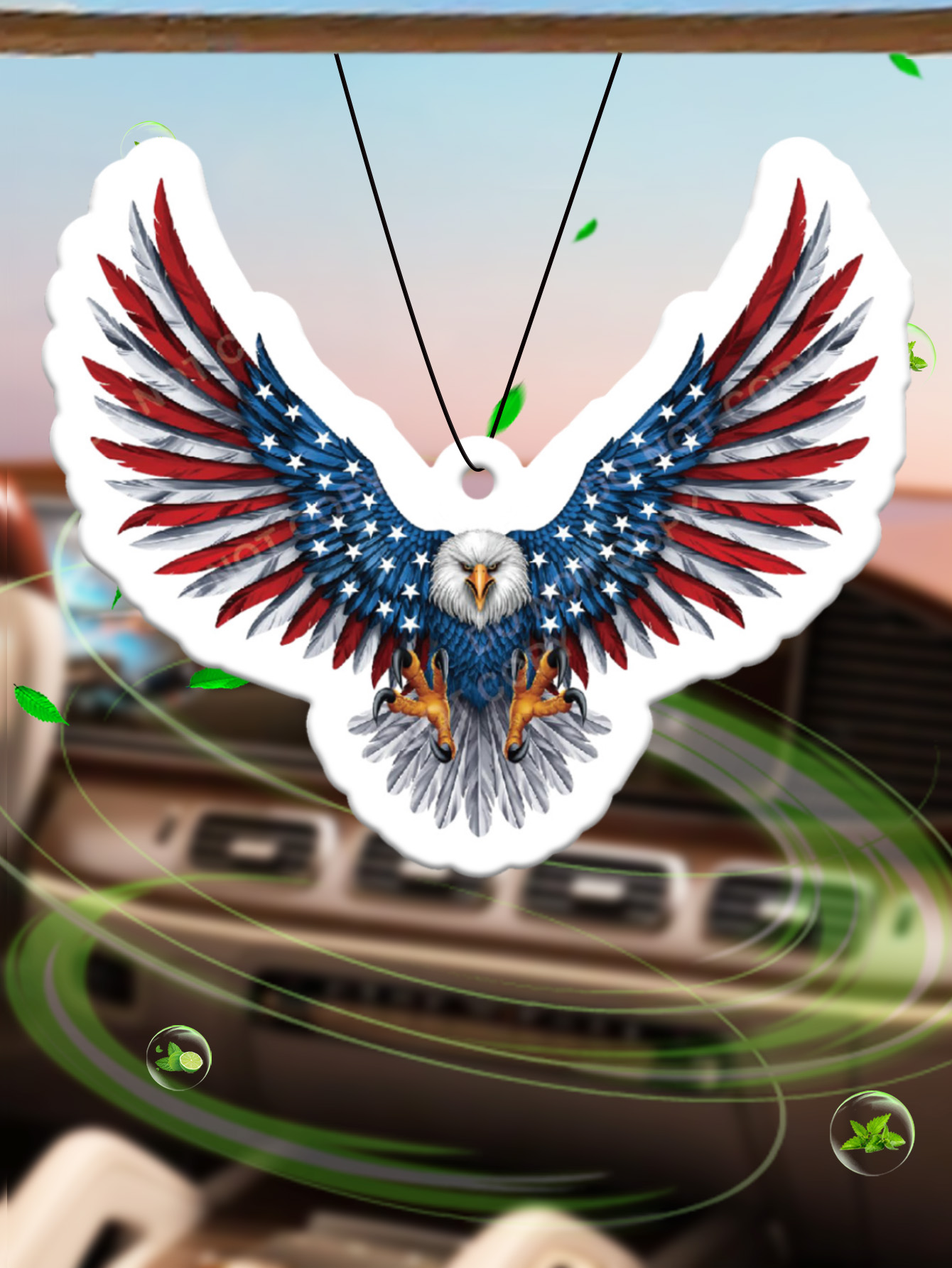 Home Fragrance Types - American Eagle Intercontinental Hotel with Flag