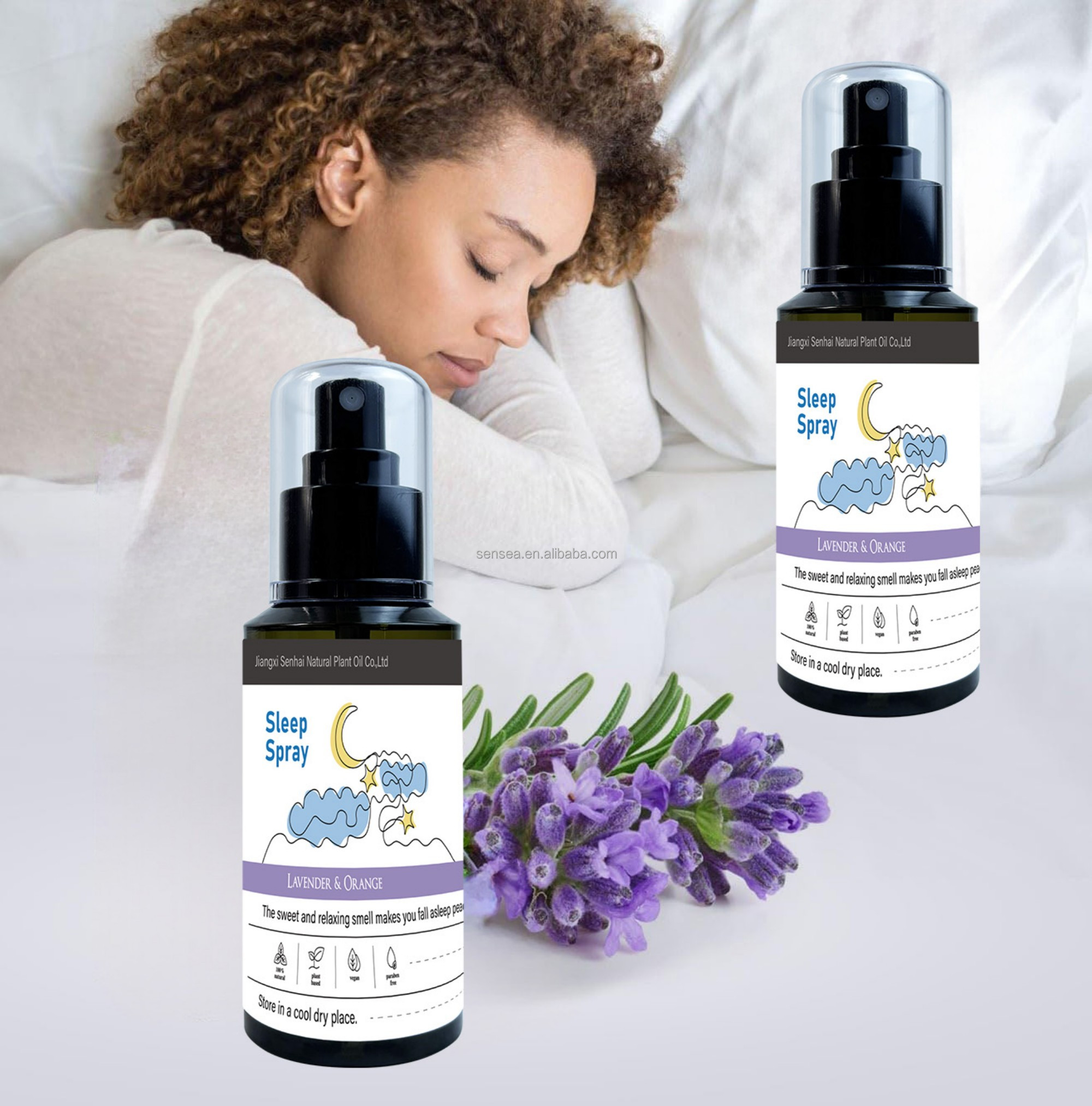 Lavender Pillow Spray - 100ml Lavender Sleep Spray Aromatherapy Sleep