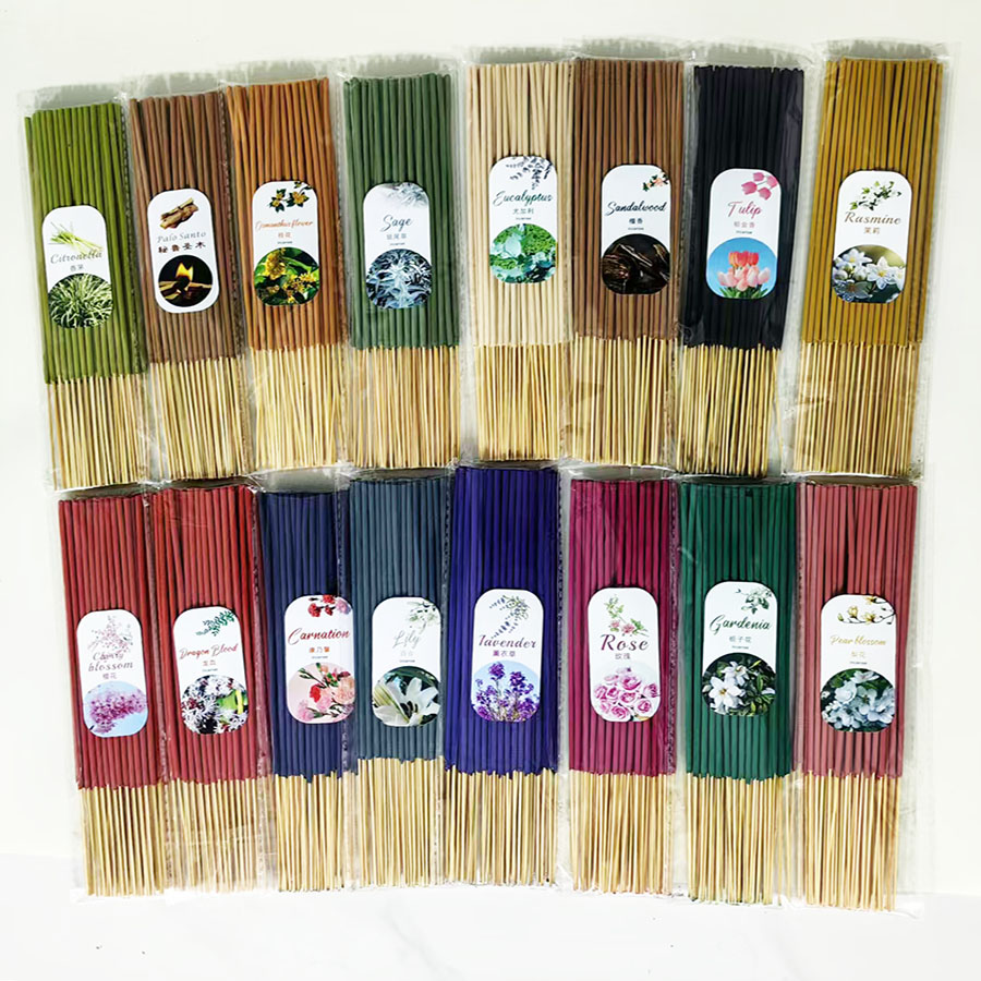 Home Fragrance Vanilla Cashmere - 16 color multi flavor premium bamboo