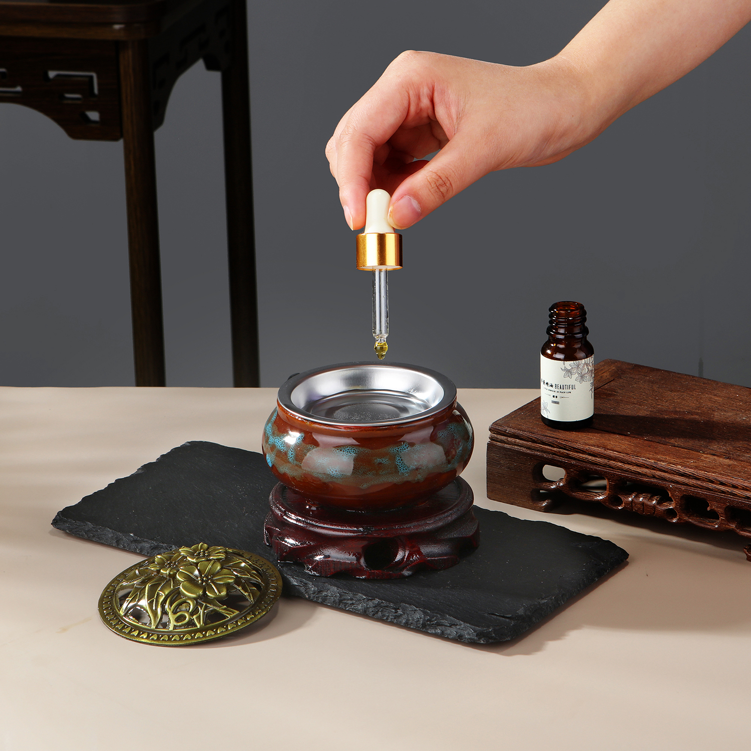 220V Electronic Incense Burner - Ceramic Oil Burner ulasan dan harga