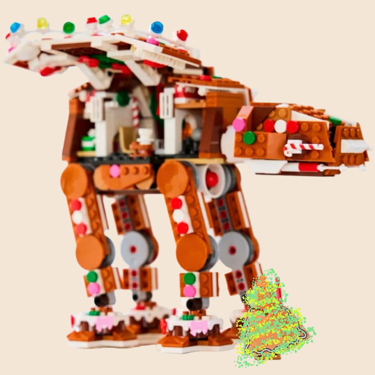 Bricklink Ideas Christmas 697  - Home Fragrance Gingerbread ulasan dan harga