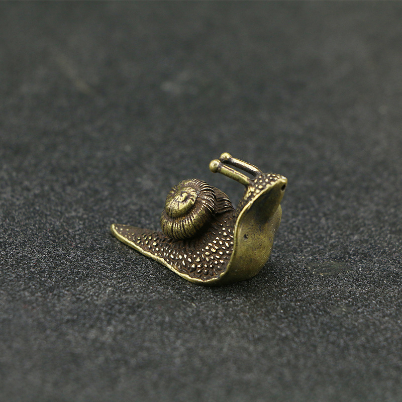 Cute Mini Vintage Brass Snail  - Home Fragrance Miniso ulasan dan harga