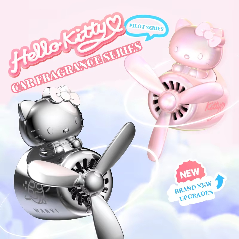 Hello Kitty Kawaii Car Air Fre - Home Fragrance Miniso ulasan dan harga