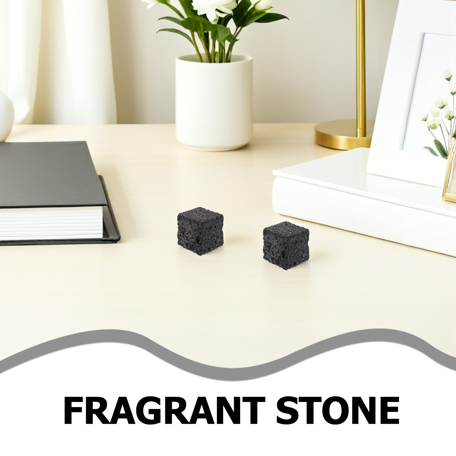 5Pcs Natural Volcanic Stone Pa - Home Fragrance With Essential Oils ulasan dan harga