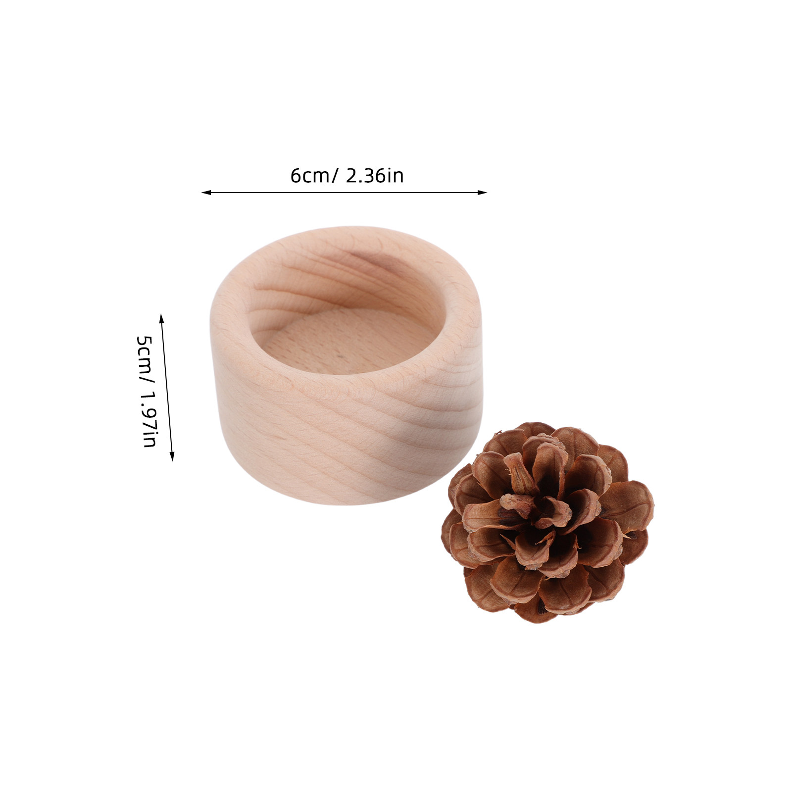 4Pcs Wood Grain Mini Essential - Home Fragrance With Essential Oils ulasan dan harga