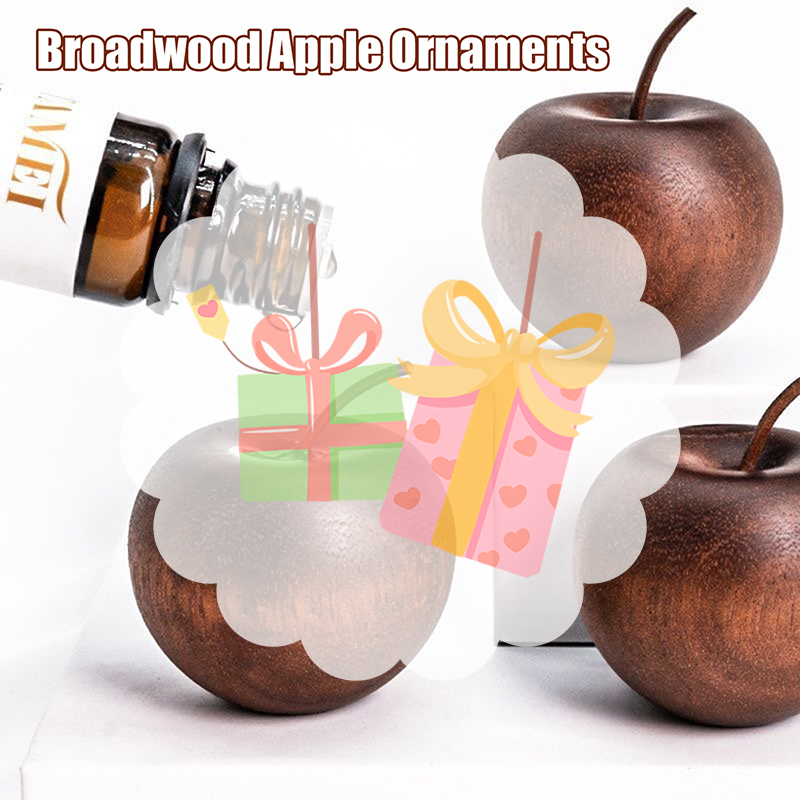1PCS Of Wooden Apple Shaped Es - Home Fragrance With Essential Oils ulasan dan harga