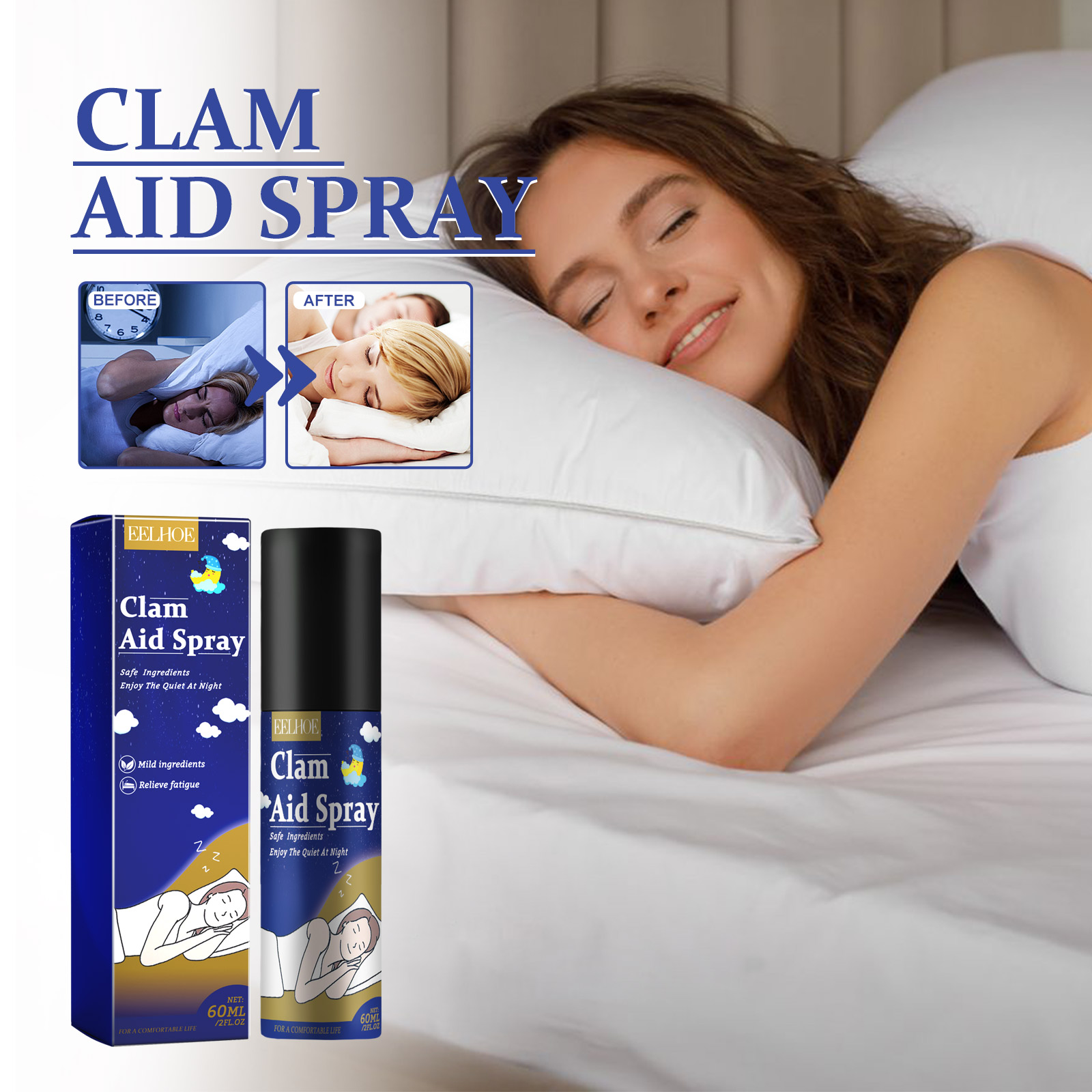 EELHOE Lavender Sleep Spray Re - Lavender Pillow Spray ulasan dan harga