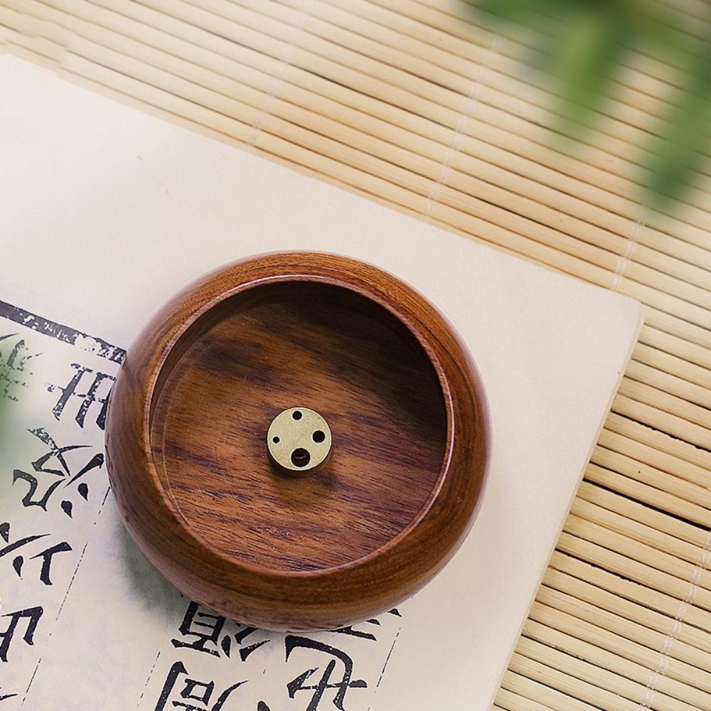 Wooden Mini Incense Holder Bow - Home Fragrance Miniso ulasan dan harga