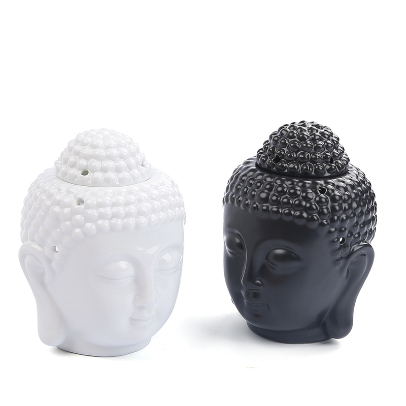 Ceramic Buddha Head Aromatic O - Ceramic Oil Burner ulasan dan harga