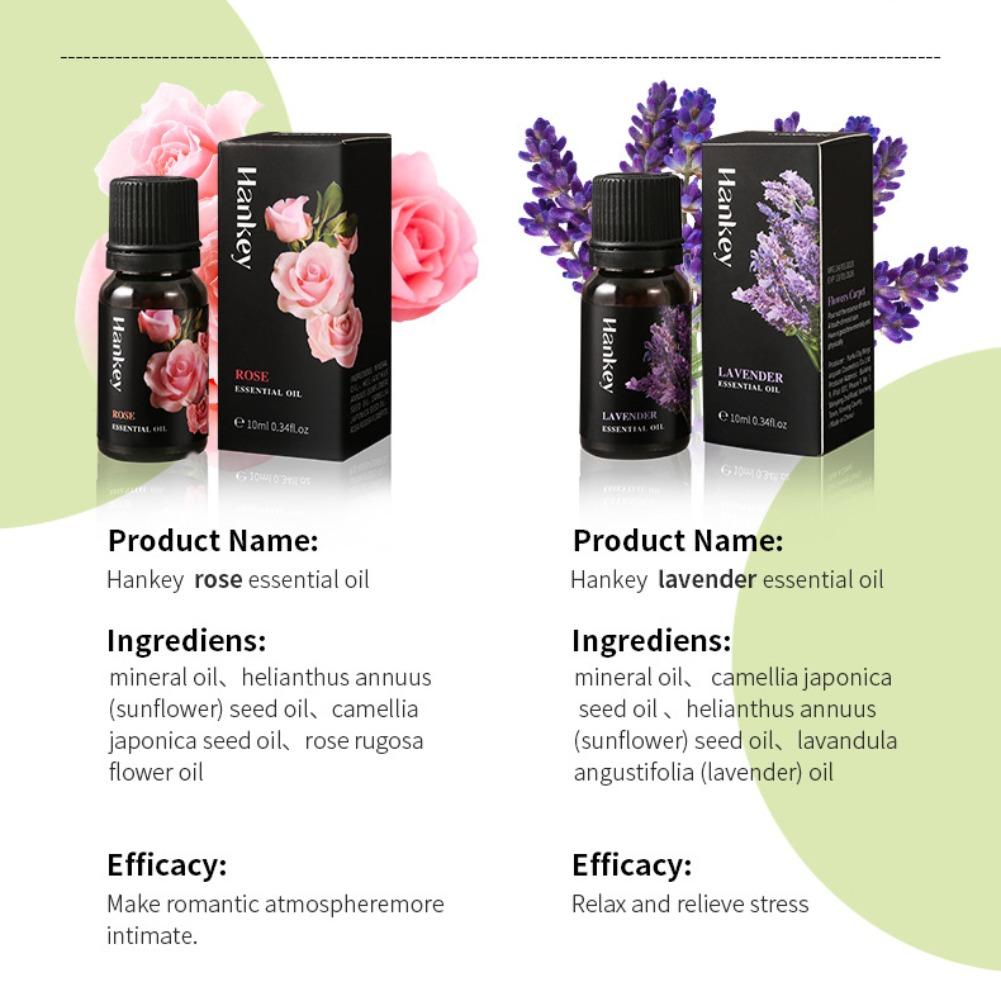 12 Flavors 10ml Essential Oils - Home Fragrance With Essential Oils ulasan dan harga