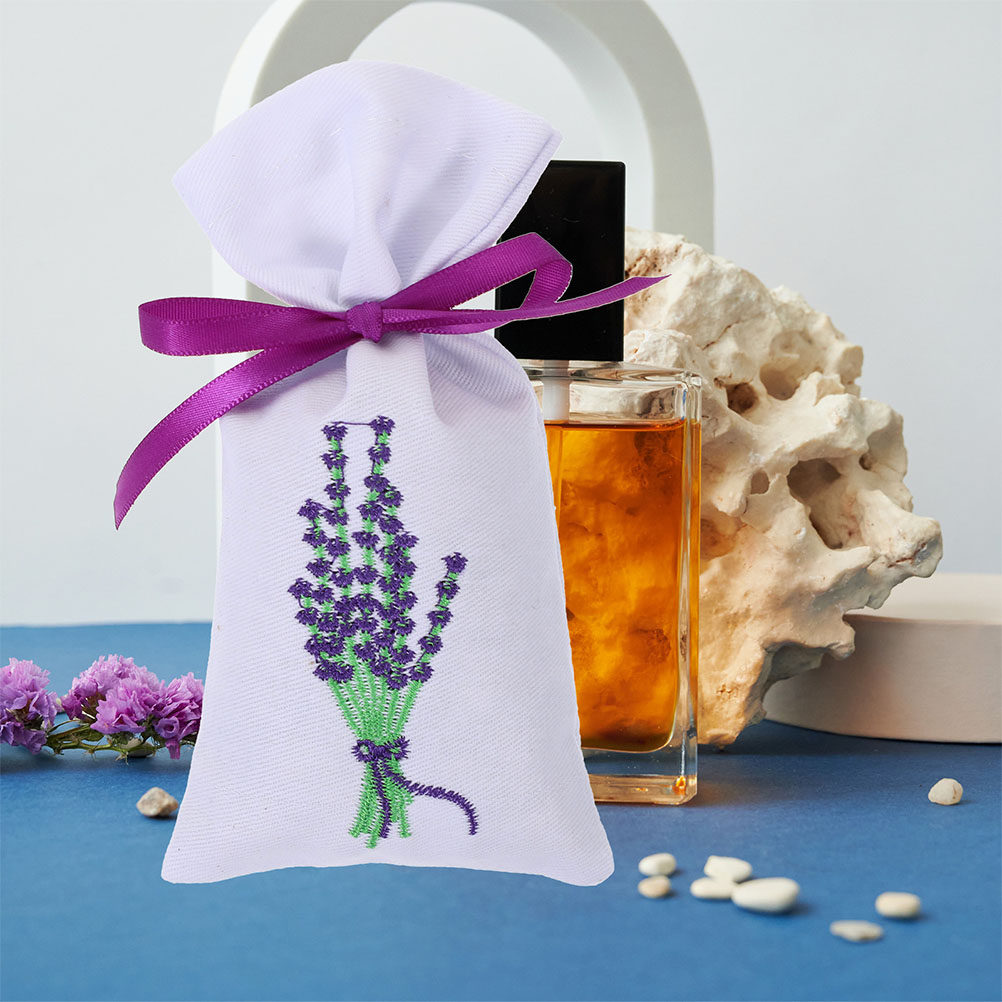 9Pcs Empty Fabric Sachet Bags  - Home Fragrance Perfume ulasan dan harga