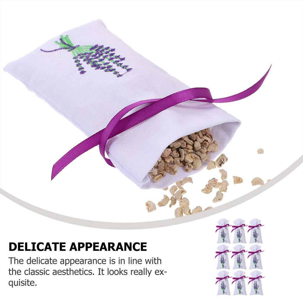 9Pcs Empty Fabric Sachet Bags  - Home Fragrance Perfume ulasan dan harga