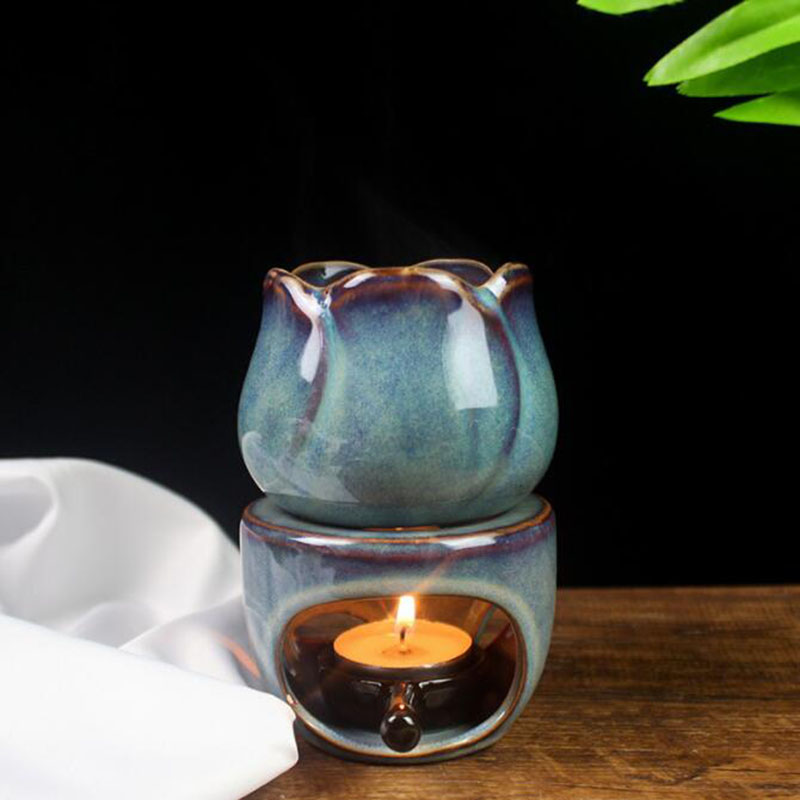 Large Capacity Splited Aroma B - Ceramic Oil Burner ulasan dan harga