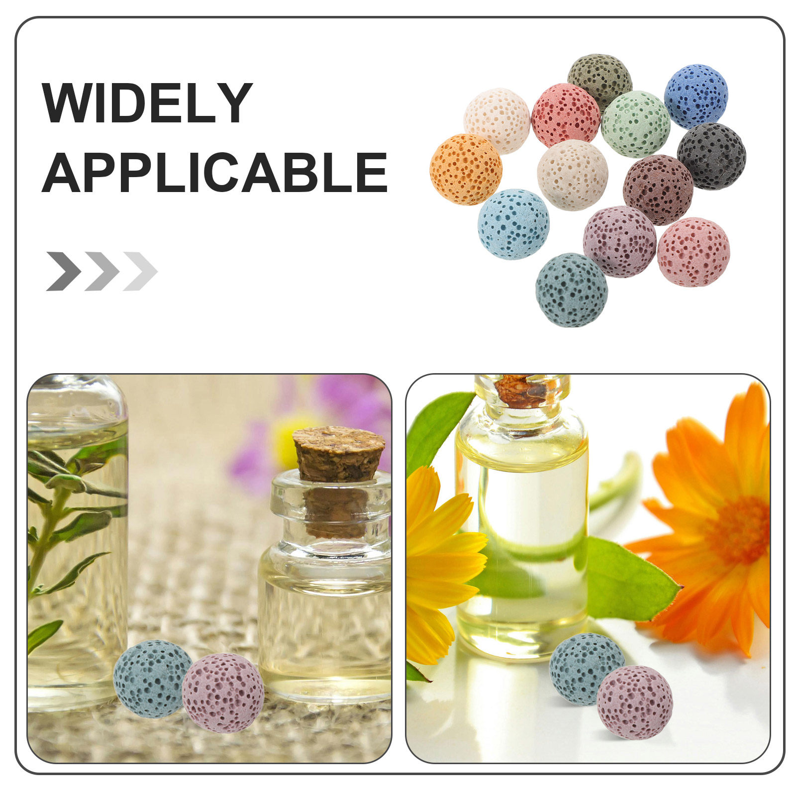 26Pcs Aromatherapy Volcanic Ro - Home Fragrance With Essential Oils ulasan dan harga