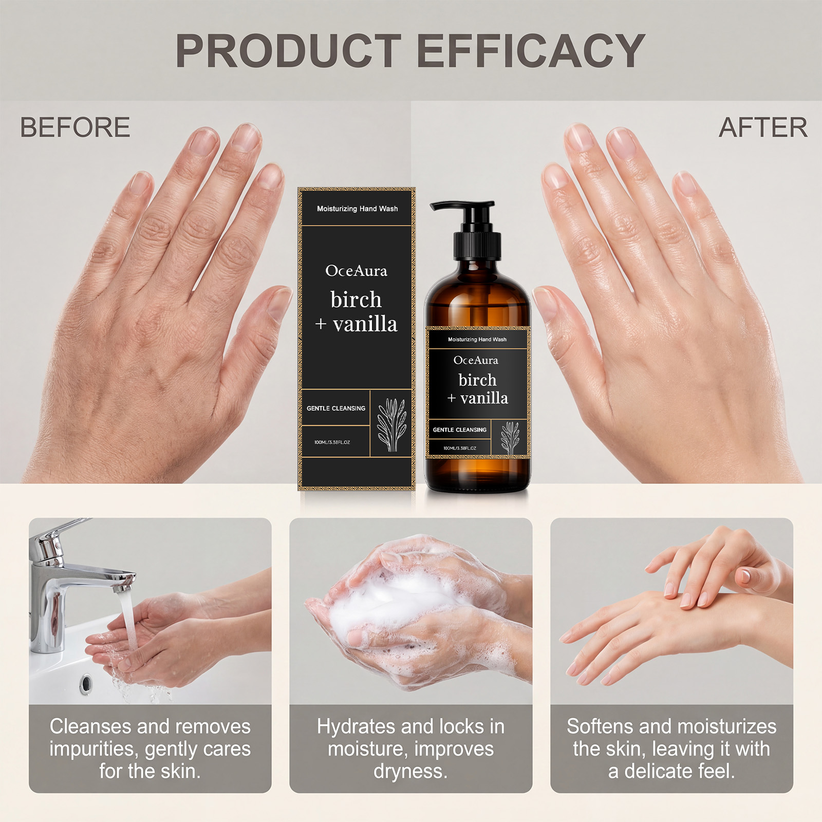 Moisturizing Hand Wash Vanilla - Lavender Pillow Spray ulasan dan harga