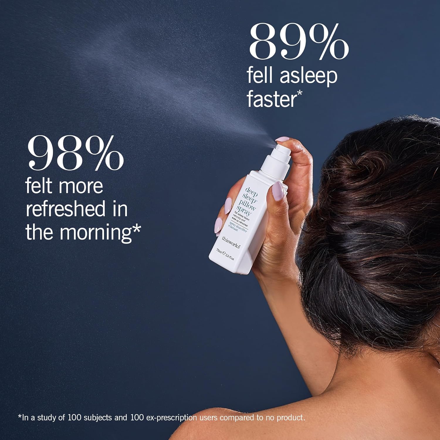 Deep Sleep Pillow Spray with L - Lavender Pillow Spray ulasan dan harga