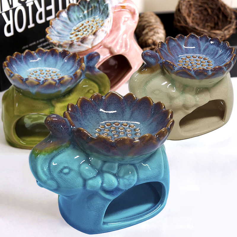 Lotus Ice Crack Like Ceramic A - Ceramic Oil Burner ulasan dan harga