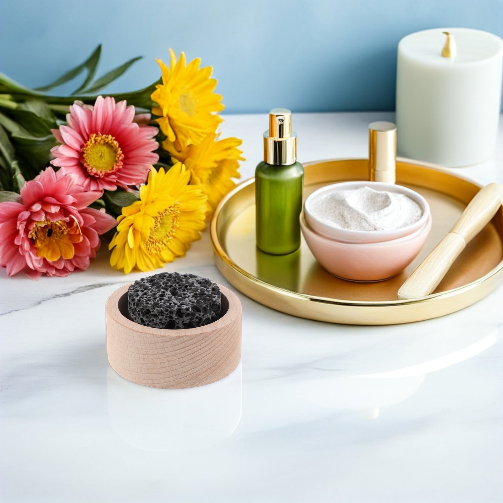 Small Passive Lava Rock Diffus - Home Fragrance With Essential Oils ulasan dan harga