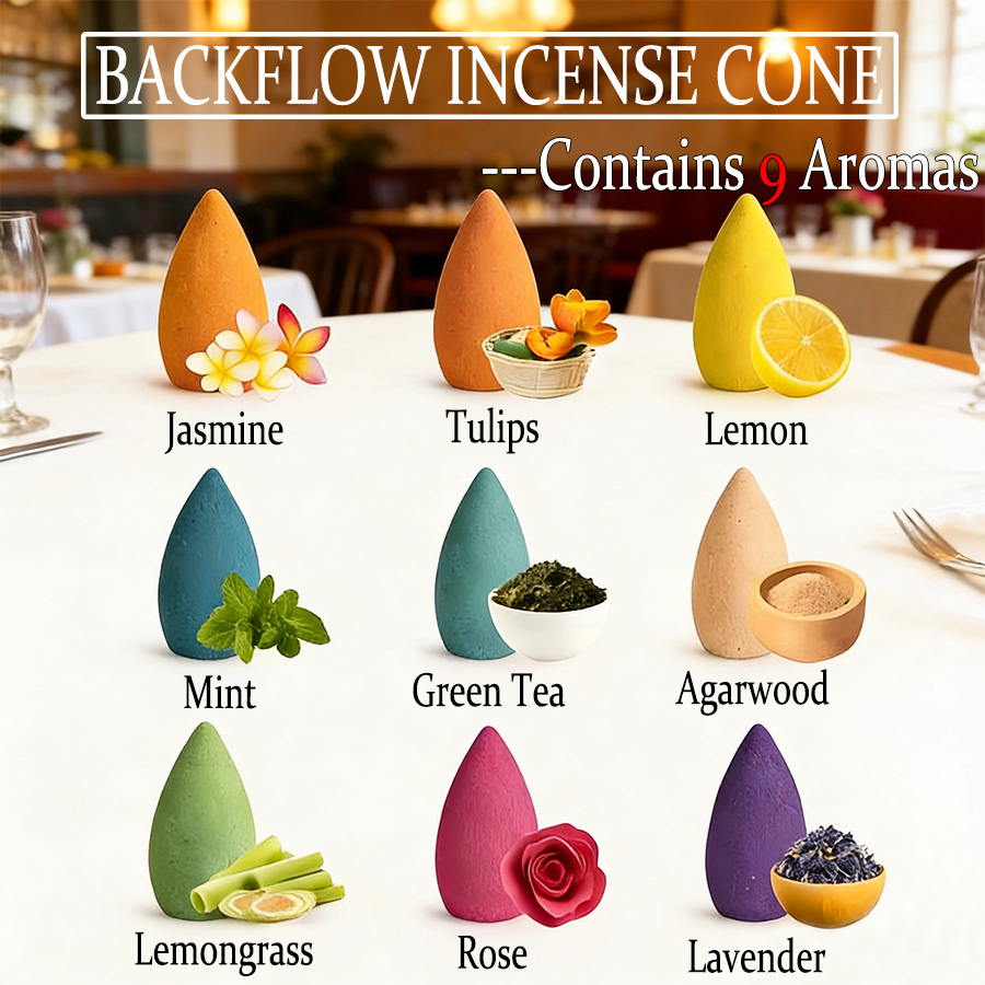 High-Quality Natural Backflow  - Home Fragrance Vanilla Cashmere ulasan dan harga