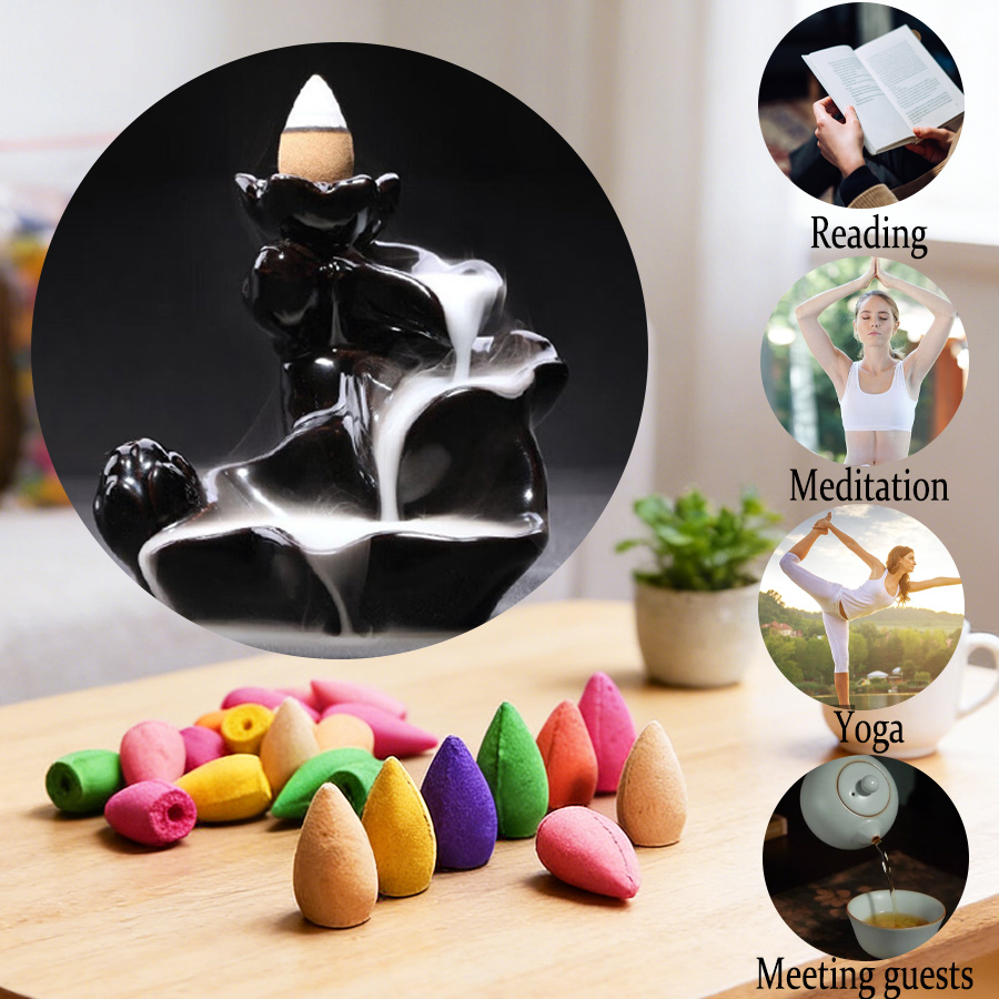 High-Quality Natural Backflow  - Home Fragrance Vanilla Cashmere ulasan dan harga