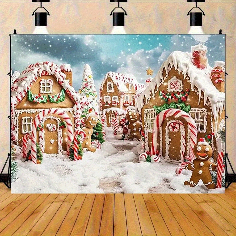 1pc Christmas Gingerbread Vill - Home Fragrance Gingerbread ulasan dan harga