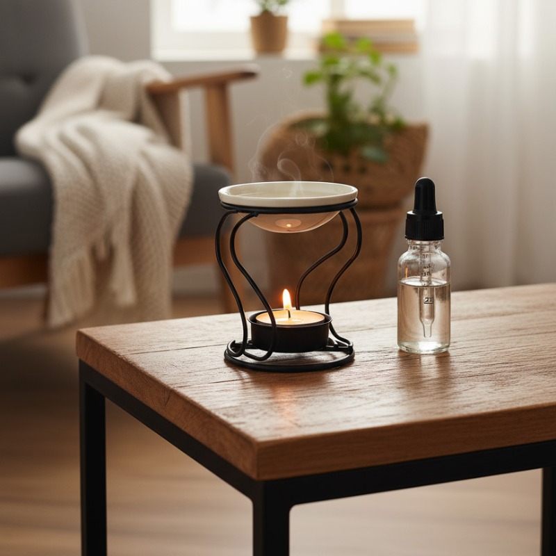 Metal Tealight Ceramic Tealigh - Ceramic Oil Burner ulasan dan harga