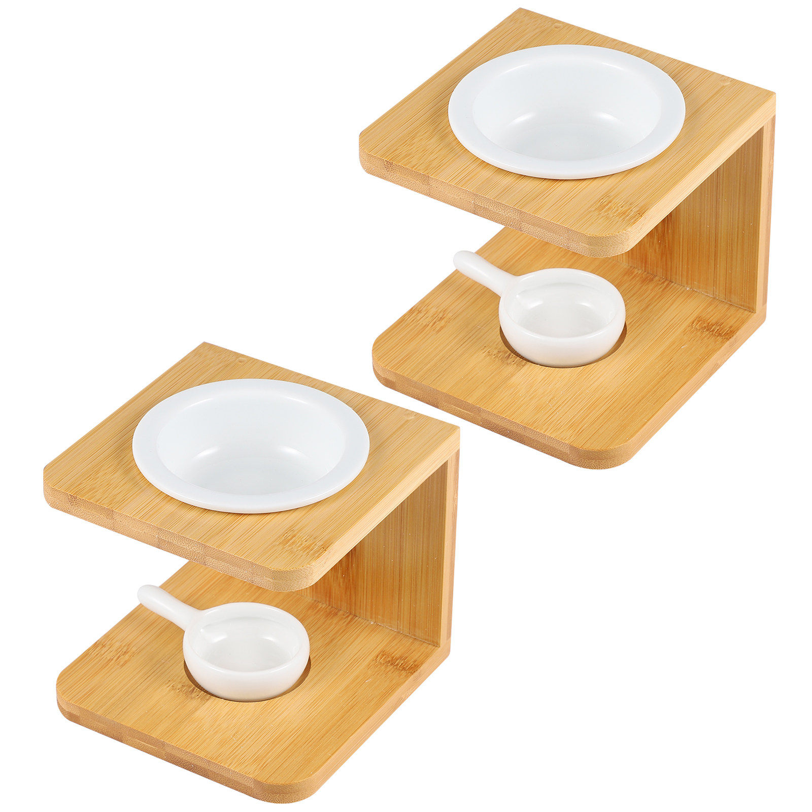 2Sets Bamboo Incense Burner Ec - Home Fragrance With Essential Oils ulasan dan harga
