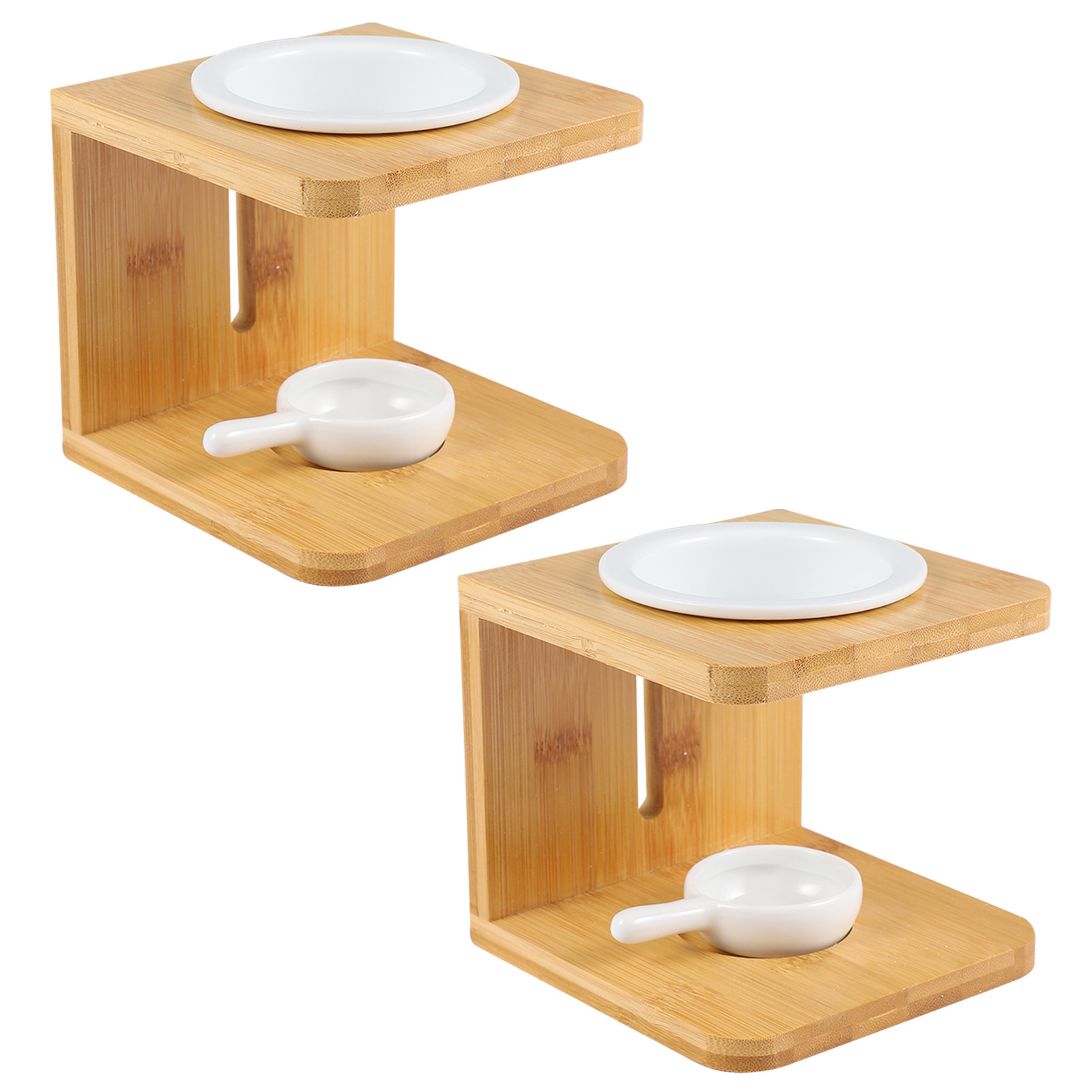 2Sets Bamboo Incense Burner Ec - Home Fragrance With Essential Oils ulasan dan harga