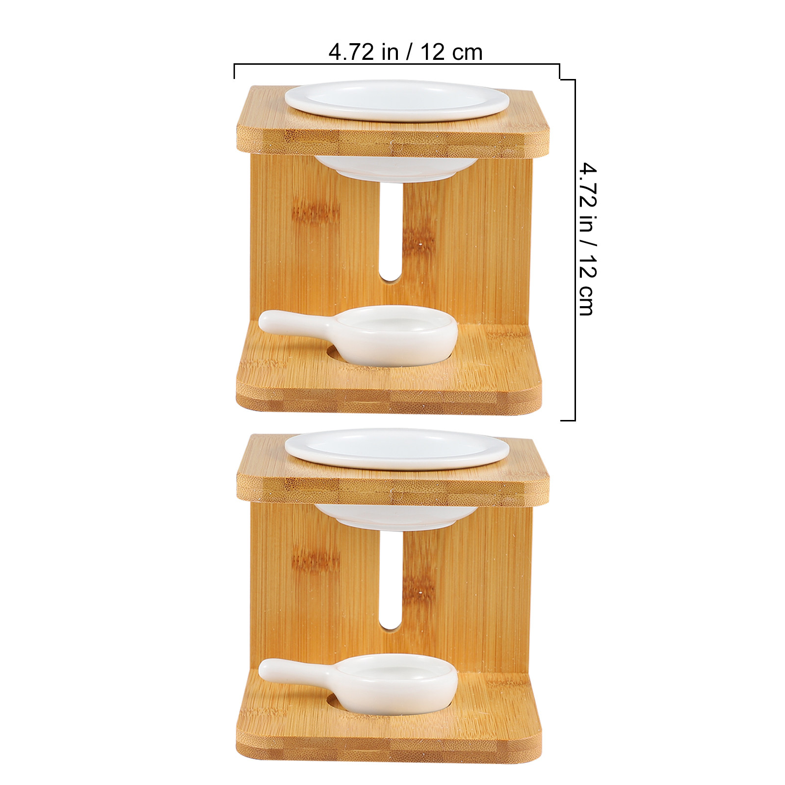 2Sets Bamboo Incense Burner Ec - Home Fragrance With Essential Oils ulasan dan harga