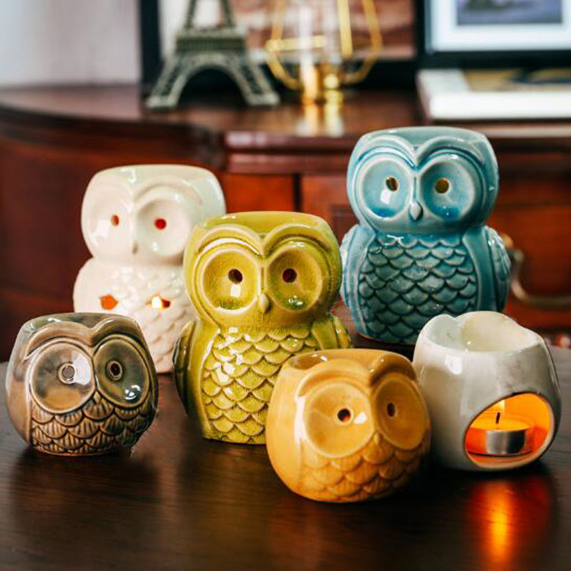 Ceramic Aromatherapy Burner Ow - Ceramic Oil Burner ulasan dan harga