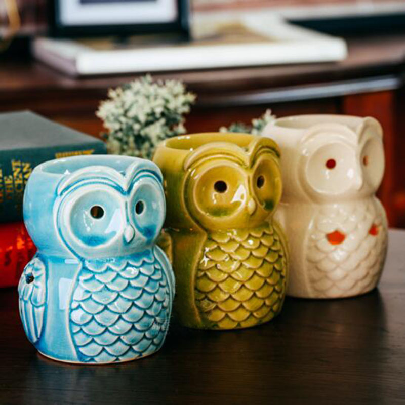 Ceramic Aromatherapy Burner Ow - Ceramic Oil Burner ulasan dan harga