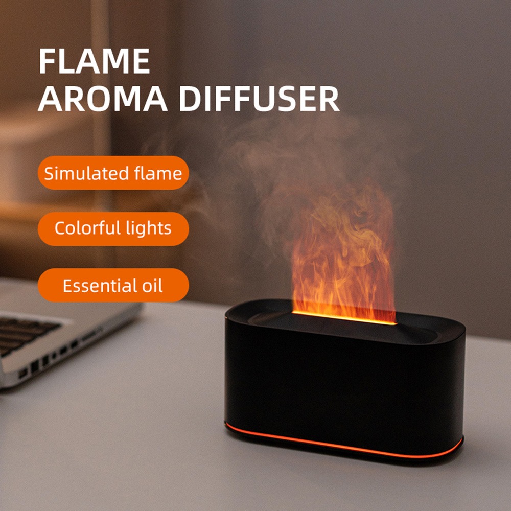 Essential Oil Diffuser,Flame C - Home Fragrance Accessories ulasan dan harga