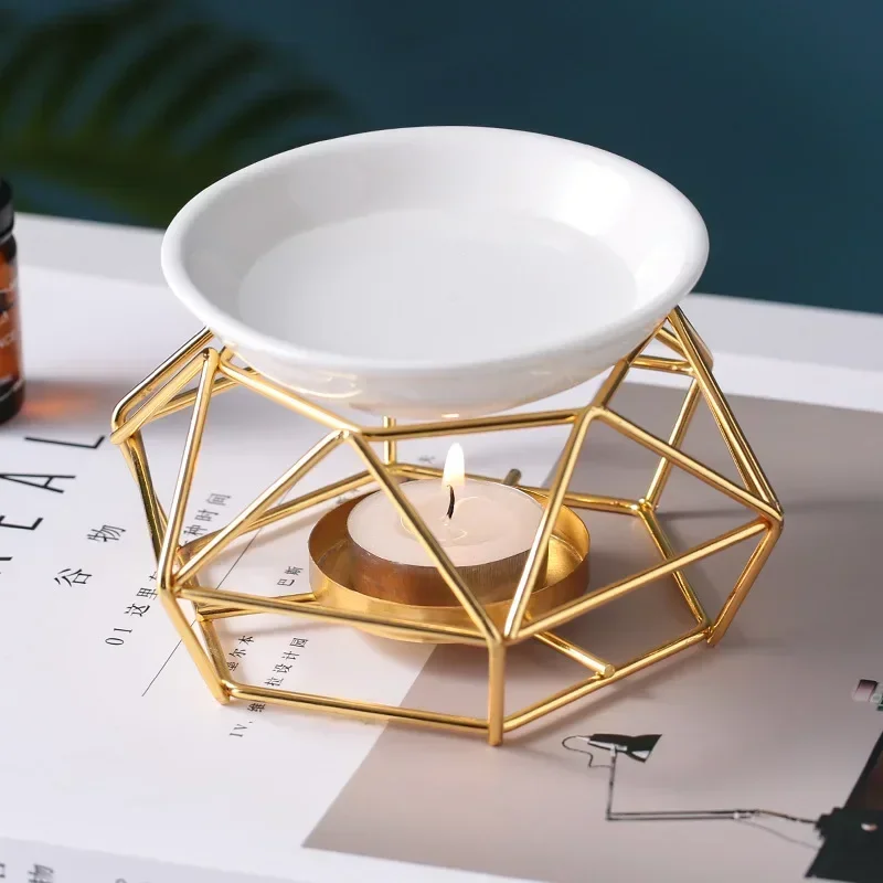 1pcs Romantic Ceramic Tealight - Ceramic Oil Burner ulasan dan harga